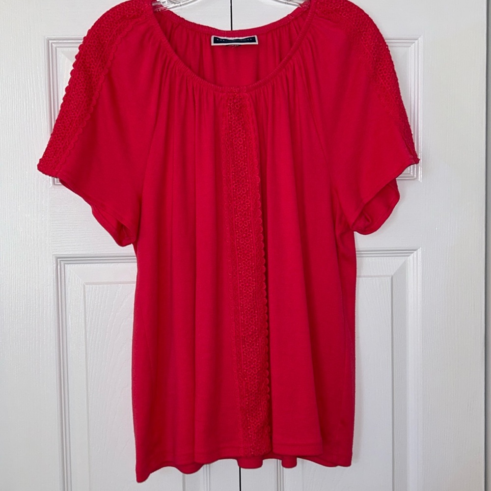 Karen Scott Short Sleeve Top XL 🌺🌺🌺